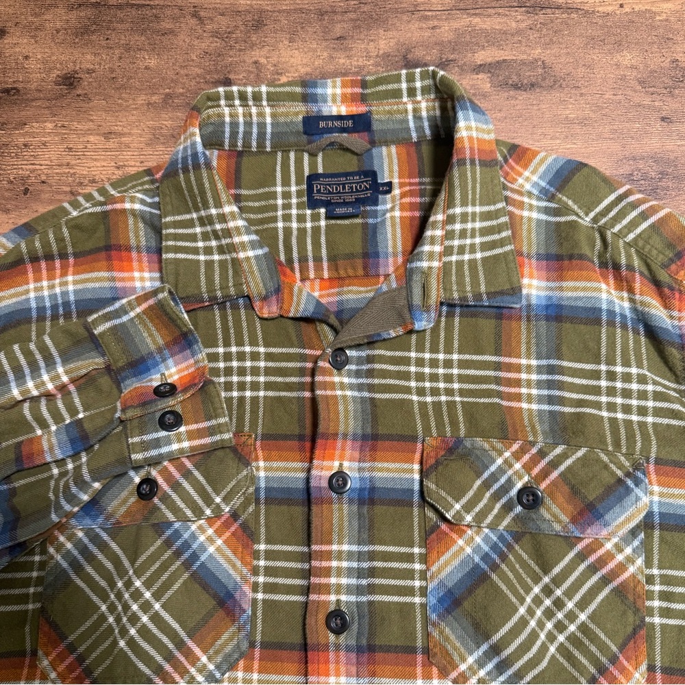 Pendleton Burnside Men’s XXL 100% Cotton Long Sleeve Flannel Shirt
